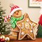 Northlight Gingerbread Cookie Boy with Lighted "Joy" Star Christmas Decoration - 13.5"